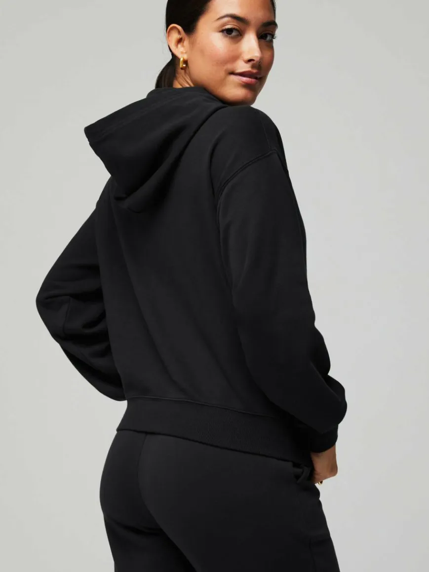 Fabletics Sweatshirts & Sweatjacken*Damen Hoodie - Year Round Terry schwarz uni