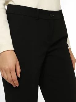 Marie Lund Hosen*Damen Hose schwarz uni