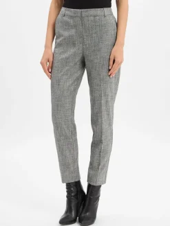 comma Hosen*Damen Hose grau meliert