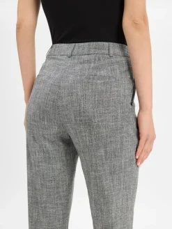 comma Hosen*Damen Hose grau meliert