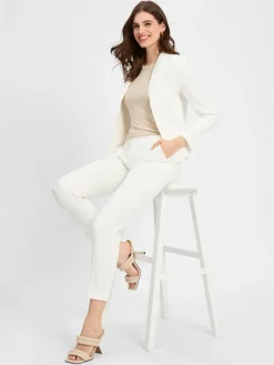 Marie Lund Hosen*Damen Hose ecru uni