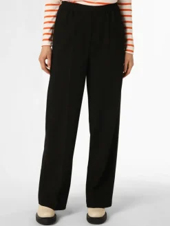 Marie Lund Hosen*Damen Hose schwarz uni