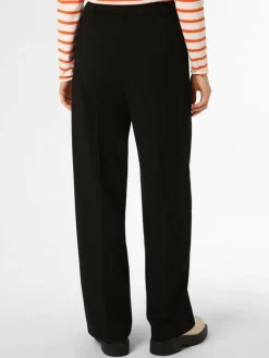 Marie Lund Hosen*Damen Hose schwarz uni