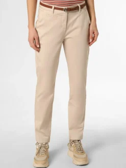 comma Hosen*Damen Hose beige uni