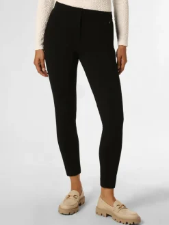 comma Hosen*Damen Hose schwarz uni