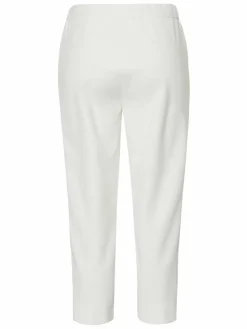 Frank Walder Hosen*Damen Hose ecru weiß uni