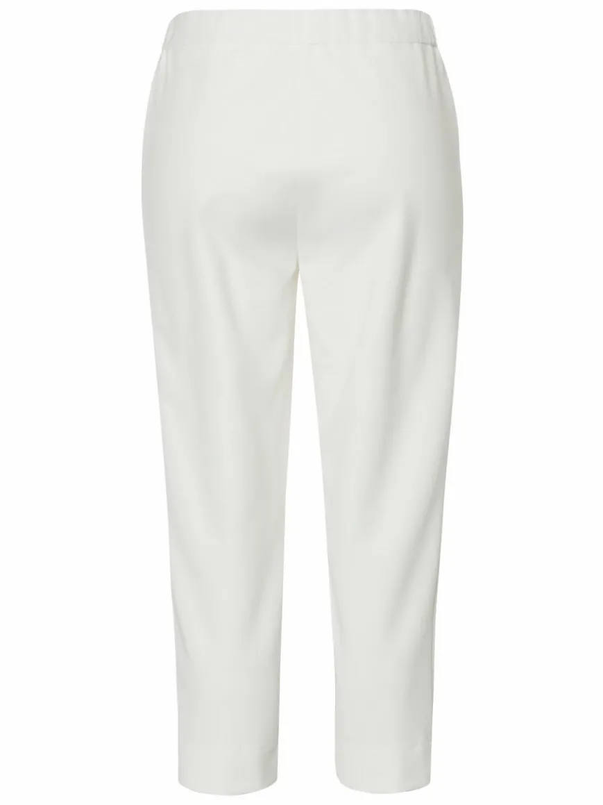 Frank Walder Hosen*Damen Hose ecru weiß uni