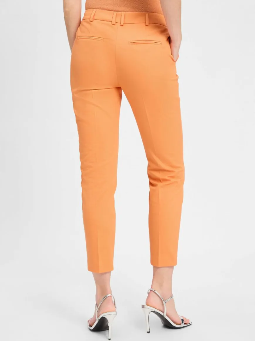 Marie Lund Hosen*Damen Hose aprikot uni