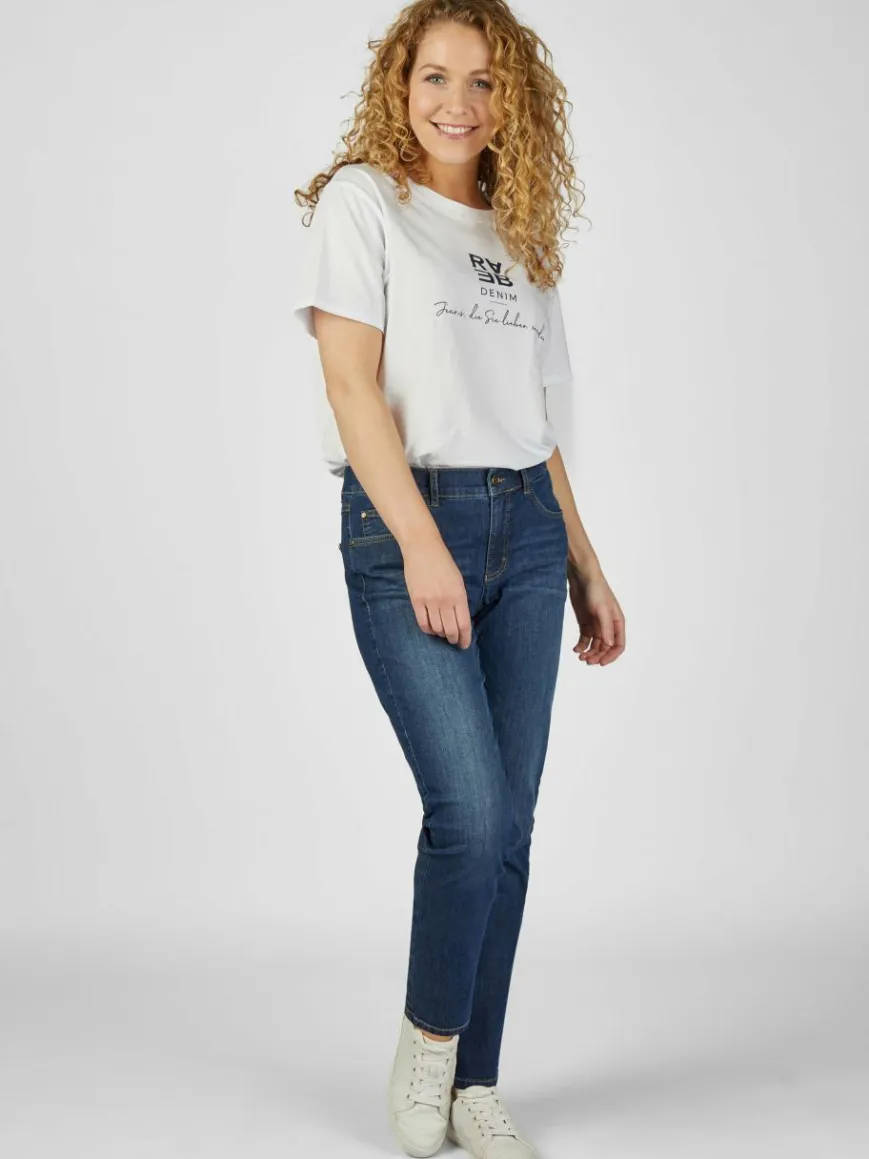 RABE Jeans*Damen Hose blau uni