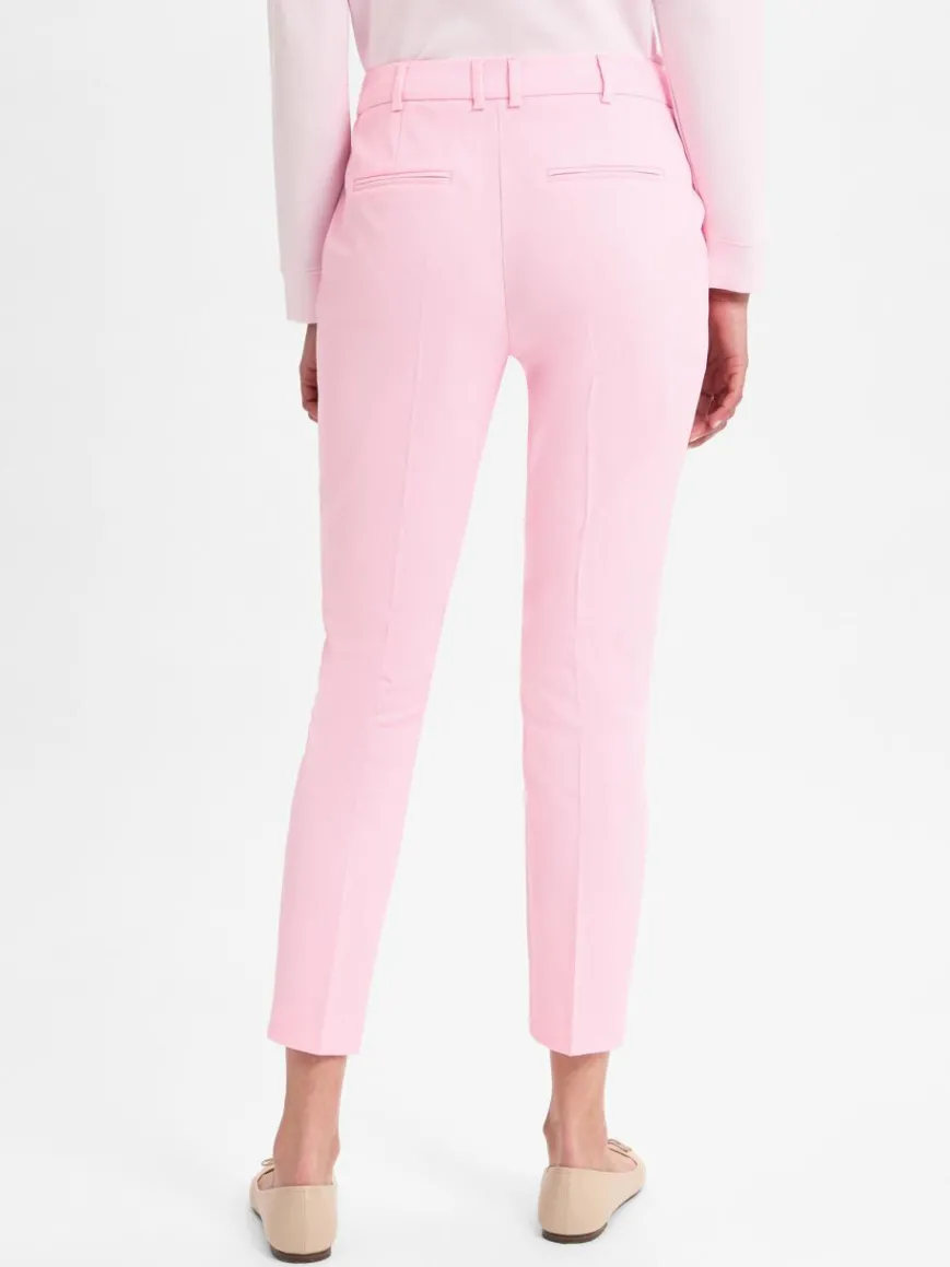 Marie Lund Hosen*Damen Hose rosa uni