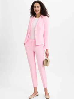 Marie Lund Hosen*Damen Hose rosa uni