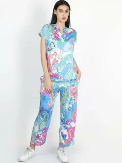 Vicci Germany Hosen*Damen Hose mehrfarbig gemustert