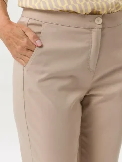 Frank Walder Hosen*Damen Hose beige uni