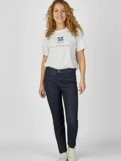 RABE Jeans*Damen Hose blau uni
