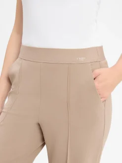 Cambio Hosen*Damen Hose - Ava beige camel uni