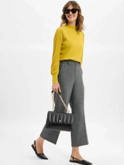 Cambio Hosen*Damen Hose - California grau meliert