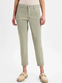 MAC Hosen*Damen Hose - Chino schilf uni
