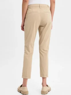 MAC Hosen*Damen Hose - Chino kitt uni