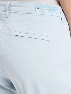 MAC Hosen*Damen Hose - Chino hellblau uni