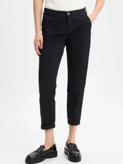 MAC Hosen*Damen Hose - Chino marine uni