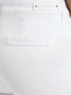 MAC Hosen*Damen Hose - Chino weiß uni