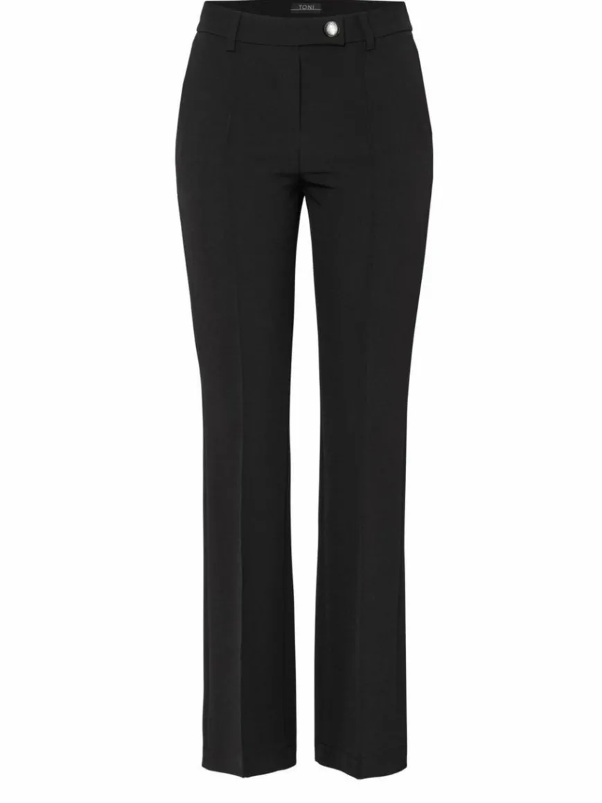 TONI Hosen*Damen Hose - Jolie schwarz uni