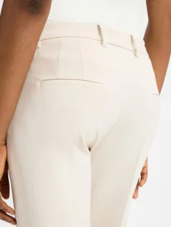 Cambio Hosen*Damen Hose - Krystal weiß uni