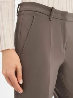 Cambio Hosen*Damen Hose - Krystal khaki uni