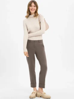 Cambio Hosen*Damen Hose - Krystal khaki uni