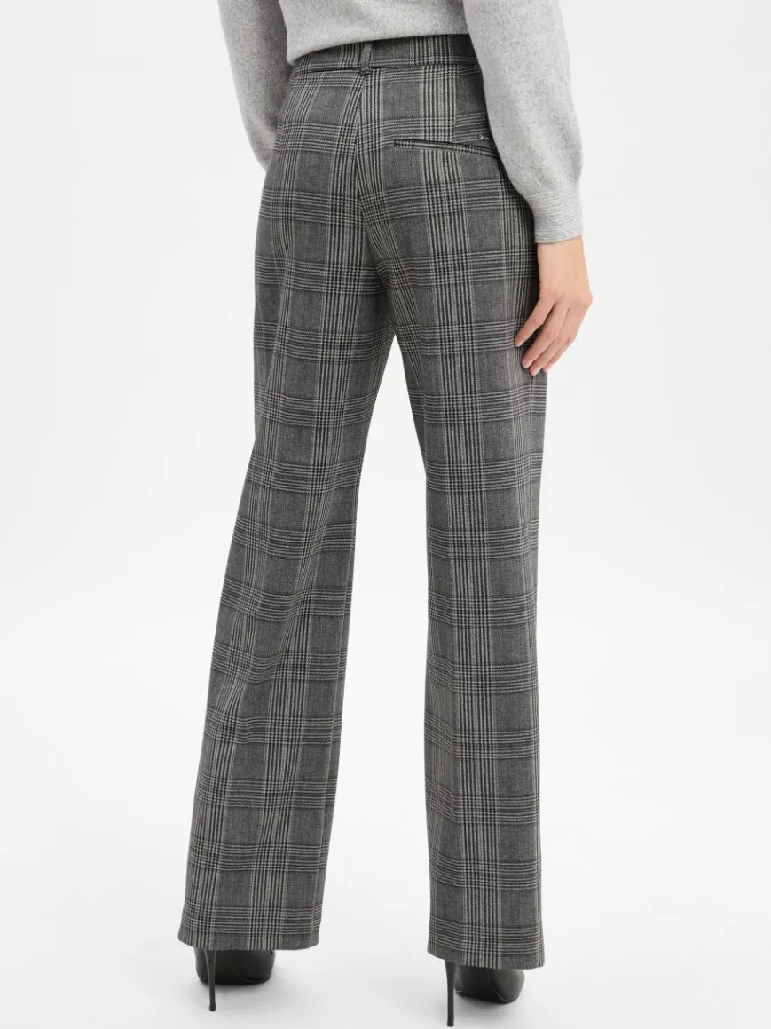BRAX Hosen*Damen Hose - Maine grau schwarz kariert