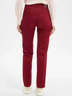 BRAX Hosen*Damen Hose - Mary bordeaux uni