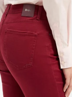 BRAX Hosen*Damen Hose - Mary bordeaux uni