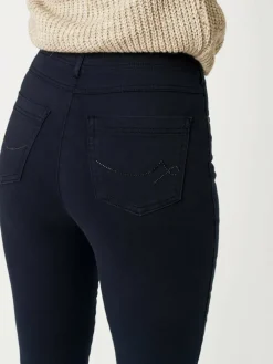 Relaxed Hosen*Damen Hose - Meine beste Freundin blau uni