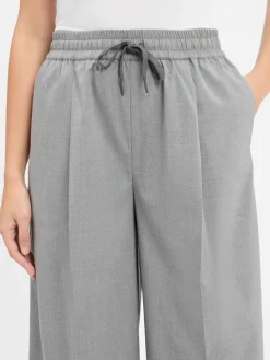 Samsøe Samsøe Hosen*Damen Hose - Sarila grau meliert