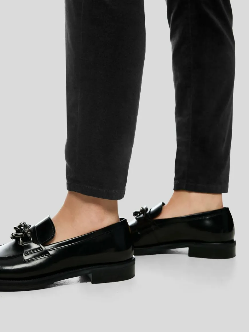 Marc Cain Hosen*Damen Hose - SILVI schwarz uni