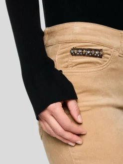 Marc Cain Hosen*Damen Hose - SILVI braun uni