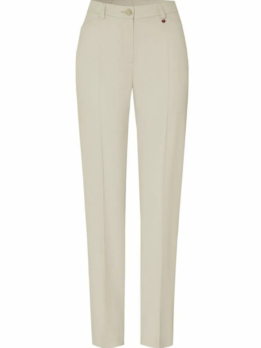 Relaxed Hosen*Damen Hose - Steffi beige uni