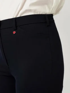 Relaxed Hosen*Damen Hose - Steffi blau uni