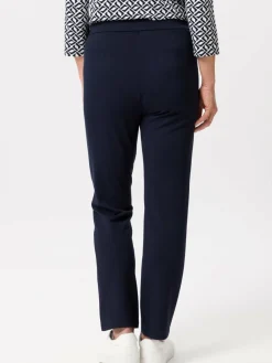 Frank Walder Hosen*Damen Hose MIA marine blau uni