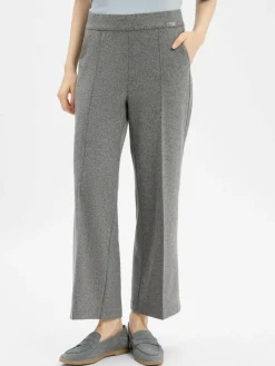 Cambio Hosen*Damen Hose mit Wollanteil - Cameron grau meliert