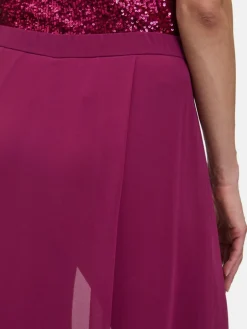 Vera Mont Röcke*Damen Hosenrock rot uni