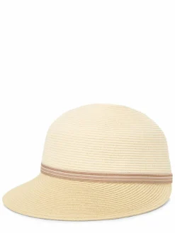 Marie Lund Mützen & Hüte*Damen Hut ecru beige strukturiert