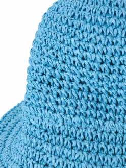 Marie Lund Mützen & Hüte*Damen Hut hellblau uni