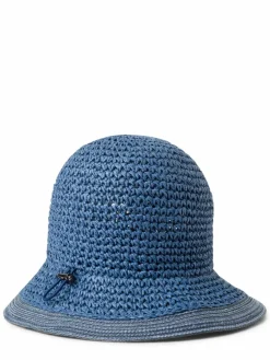 Marie Lund Mützen & Hüte*Damen Hut blau strukturiert