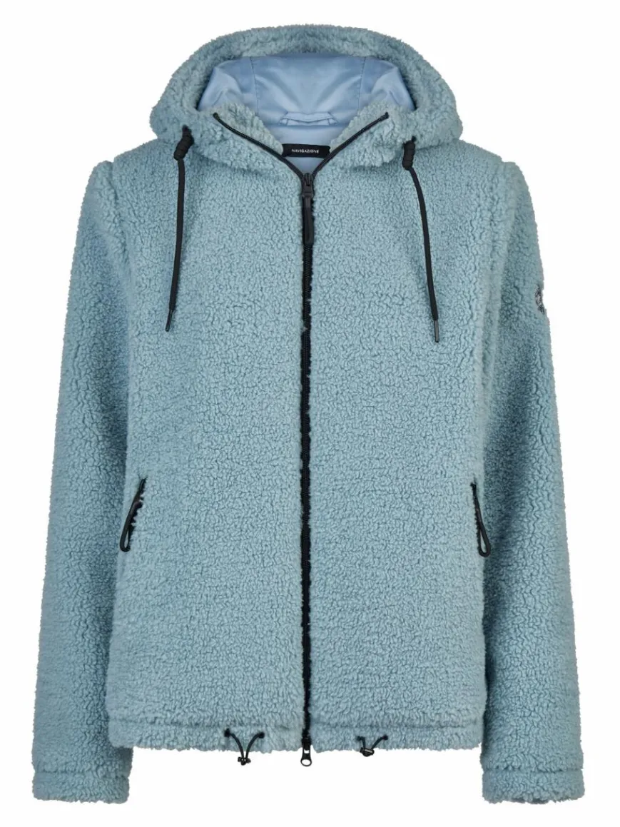 Navigazione Jacken & Westen*Damen Jacke hellblau uni