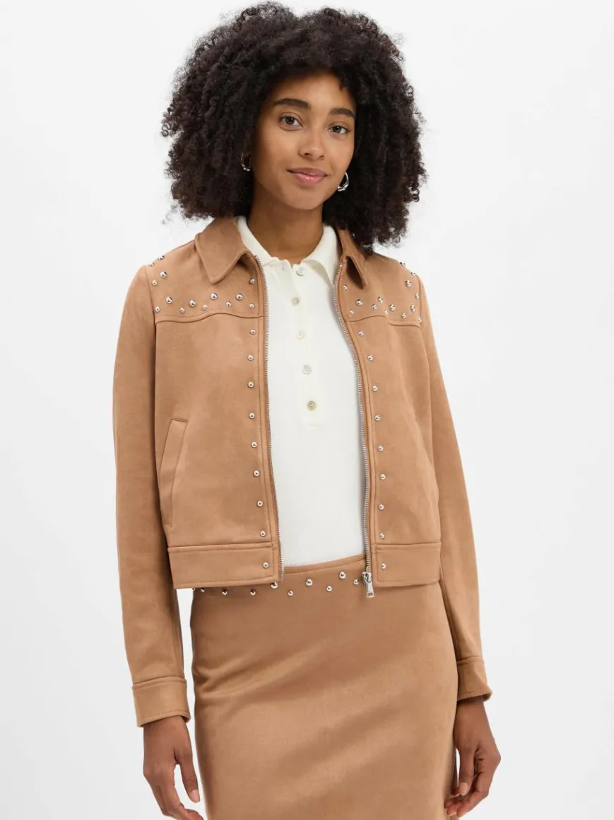 zero Jacken & Westen*Damen Jacke camel uni