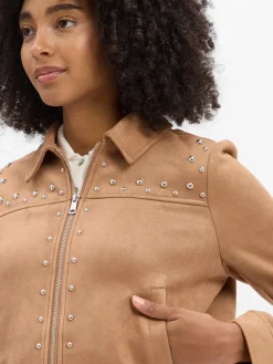 zero Jacken & Westen*Damen Jacke camel uni