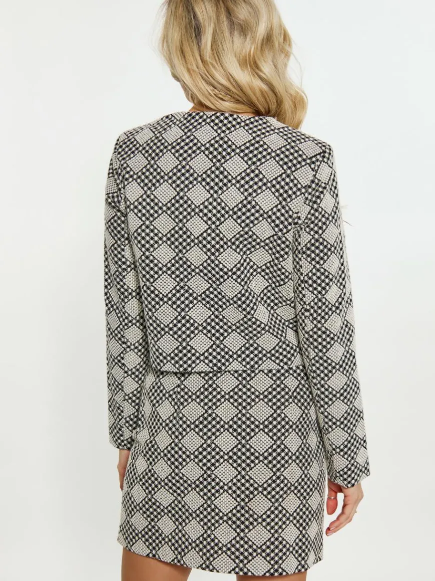 IZIA Blazer*Damen Jacke schwarz uni