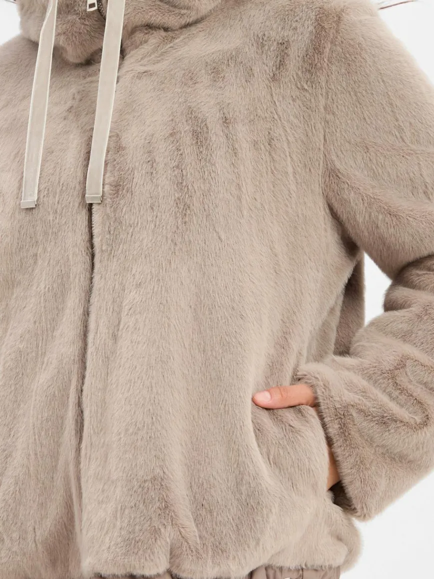 Rofa Jacken & Westen*Damen Jacke taupe uni