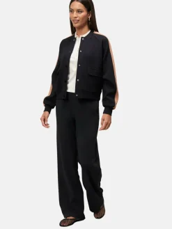 zero Blazer*Damen Jacke schwarz uni